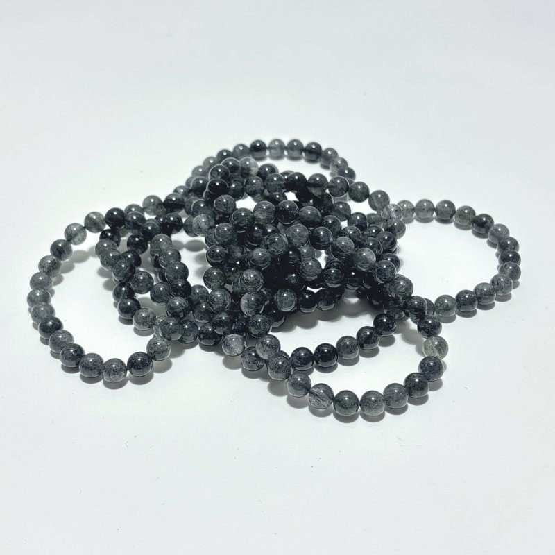 Natural Black Mica Biotite Quartz Bracelet Wholesale - Wholesale Crystals