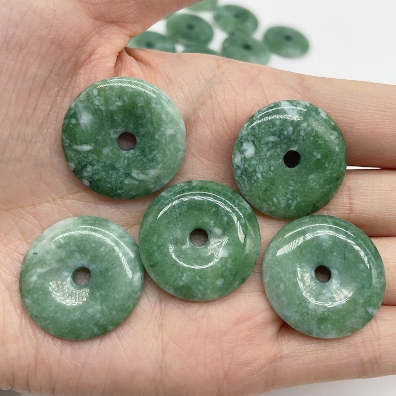 Natural Hetian Jade Donuts Crystal Wholesale -Wholesale Crystals