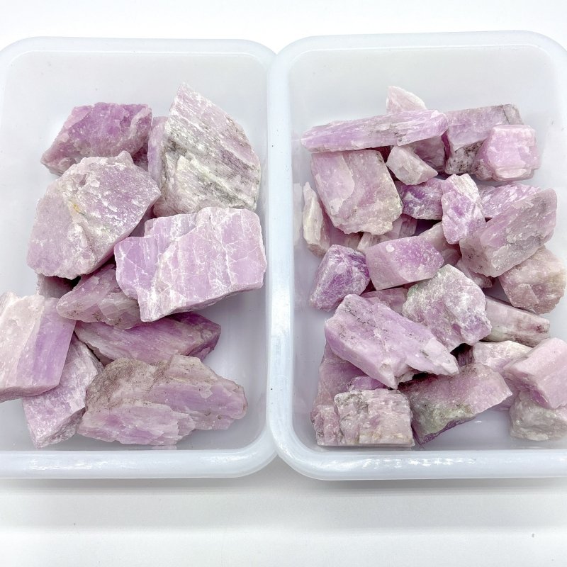 Natural Kunzite Purple Spodumene Raw Stone wholesale - Wholesale Crystals