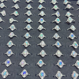 Natural Opal Flower Ring Wholesale - Wholesale Crystals