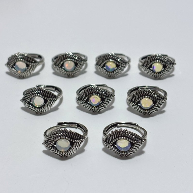 Natural Opal Ring Eye Shape Wholesale - Wholesale Crystals