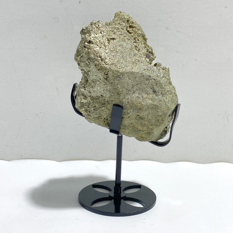 Natural Pyrite Mineral Specimen With Stand A2 -Wholesale Crystals