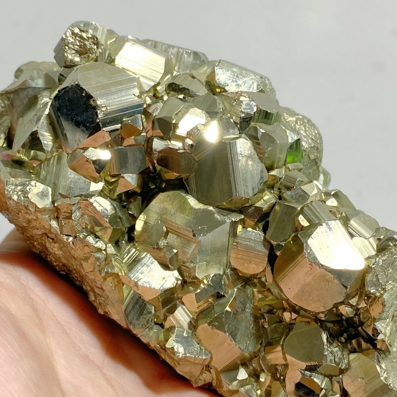 Natural Pyrite Mineral Specimen With Stand A4 -Wholesale Crystals