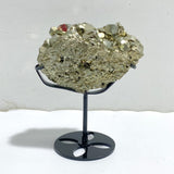 Natural Pyrite Mineral Specimen With Stand A4 -Wholesale Crystals