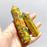 Natural Realgar Stone Points Wholesale - Wholesale Crystals