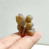 Ocean Jasper Butterfly Fairy Carving Wholesale -Wholesale Crystals