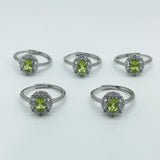 Peridot Cut Faceted Ring Wholesale - Wholesale Crystals