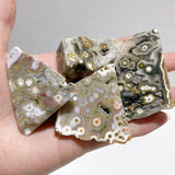 Polished 8th Vein Ocean Jasper Free Form Mixed Size Wholesale - Wholesale Crystals