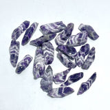 Polished Chevron Amethyst Scepter Magic Wand Wholesale - Wholesale Crystals
