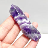 Polished Chevron Amethyst Scepter Magic Wand Wholesale - Wholesale Crystals