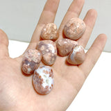 Polished Pink Agate Tumbled Wholesale -Wholesale Crystals