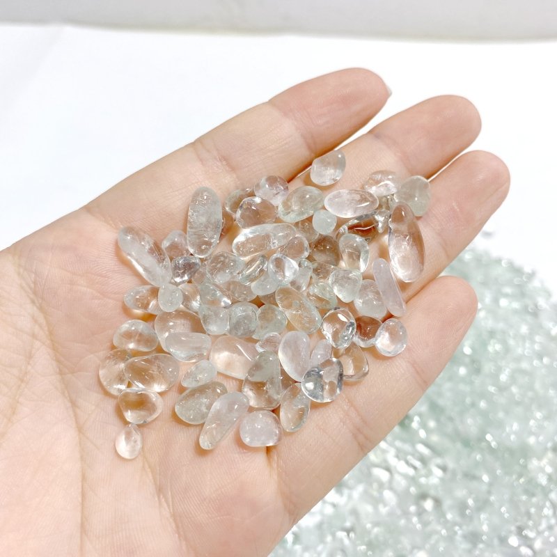 Prasiolite Green Amethyst Gravel Chips Wholesale -Wholesale Crystals