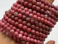 Red Rhodonite Bracelet