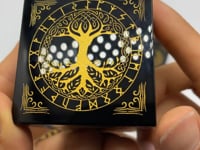 Obsidian Cube Hand of Fatima Cross with Wings Wholesale -Wholesale Crystals