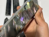 9 Pieces Large Labradorite Tower Point Clearance