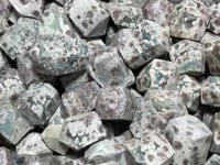 Green Flower Rhyolite CupCake Shape Tower Points Wholesale -Wholesale Crystals