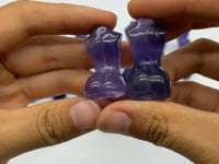 25 Pieces Mini Fluorite Goddess Carving