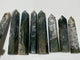 8 Pieces Large Moss Agate Tower Points
