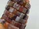 High Quality Red Stripe Agate Square Bracelet Wholesale -Wholesale Crystals