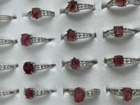 Beautiful Raw Red Tourmaline Gemstone Ring Wholesale -Wholesale Crystals