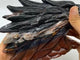 Beautiful Ocean Jasper Black Eagle Head Carving -Wholesale Crystals