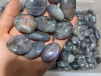 7.77kg(17lbs) Small Purple Blue Labradorite Palm