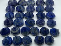 31 Pieces Lapis Lazuli Diamond Shape Carving