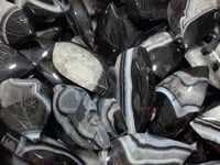 Black Stripe Agate Arrow Head Shape Wholesale -Wholesale Crystals