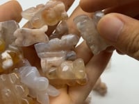 Mini Sakura Flower Agate Butterfly Fairy Carving Wholesale -Wholesale Crystals