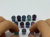 Rainbow Fluorite Groot Carving Wholesale