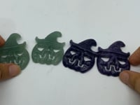 Halloween Pumpkin Wizard Lepidolite Green Aventurine Carving Wholesale -Wholesale Crystals