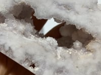 6 Pieces Large Pink Sakura Flower Agate Geode Four-Sided Points