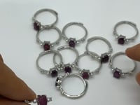 Ruby Ring Cut Faceted Stone Wholesale -Wholesale Crystals