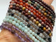 7 Types Mini Beads Bracelet Wholesale Carnelian Black Tourmaline Ocean Jasper -Wholesale Crystals