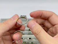 18 Pieces Sterling Silver High Grade Tourmaline Ring