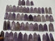 52 Pieces Fat Light Purple Lavender Amethyst Points