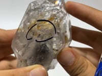 A89 Black Quicksand With Rainbow Enhydro Quartz