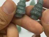 Green Aventurine Christmas Tree Carving Wholesale -Wholesale Crystals