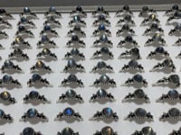 Labradorite Sunflower Ring Wholesale -Wholesale Crystals