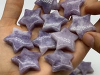 Beautiful Lepidolite Star Carving Wholesale -Wholesale Crystals