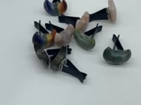 Crystal Car Air Vent Clips Moon 7 Chakra Stone Car Accessories -Wholesale Crystals