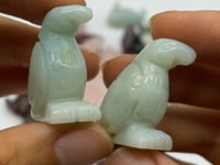 Beautiful Mini Bird Carving Rose Quartz Caribbean Calcite Wholesale -Wholesale Crystals