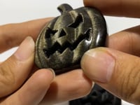 Halloween Pumpkin Carving Moonstone Mixed Sunstone Silver Obsidian Wholesale -Wholesale Crystals