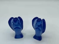 Large Blue Opalite Angel Carving Wholesale -Wholesale Crystals