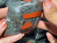 Natural Africa Blood Rhombus Shaped Carving Wholesale -Wholesale Crystals