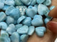 Mini Larimar Heart DIY Pendant Wholesale