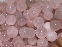 Six Star Line Rose Quartz Spheres Wholesale -Wholesale Crystals