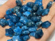 High Grade Blue Apatite Stars