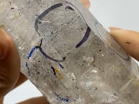 A75 Enhydro Crystal Double Point With Many Bubbles