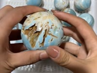 15 Pieces Caribbean Calcite Spheres